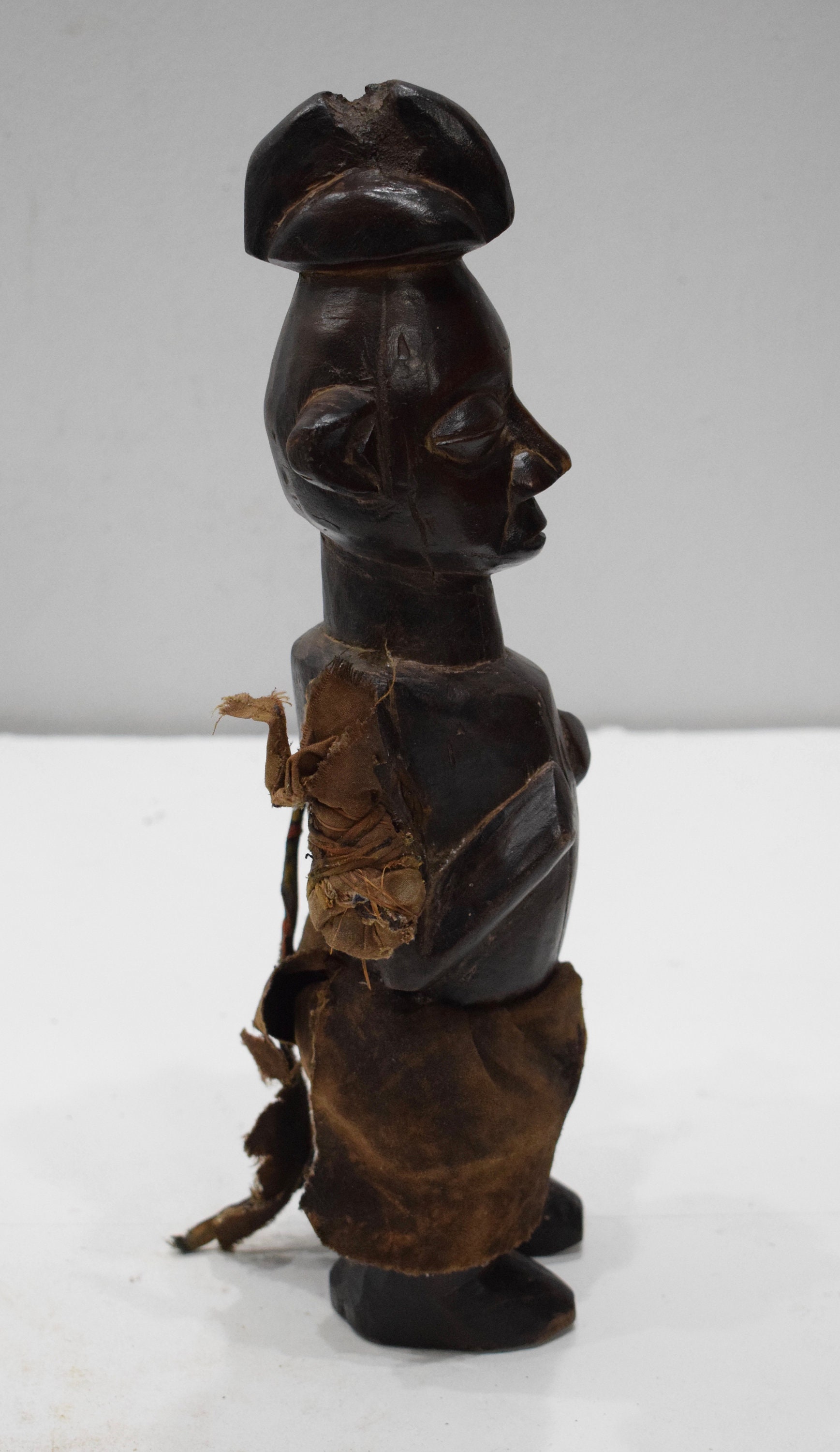 African Statue Yaka Tribe Congo Abstract Carved Figure Yaka Tribe