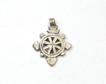 Ethiopian Silver Coptic Cross Tuareg Tribe North Africa