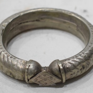 Bracelet Bedouin Silver Cuff Armlet Tribal Bracelet