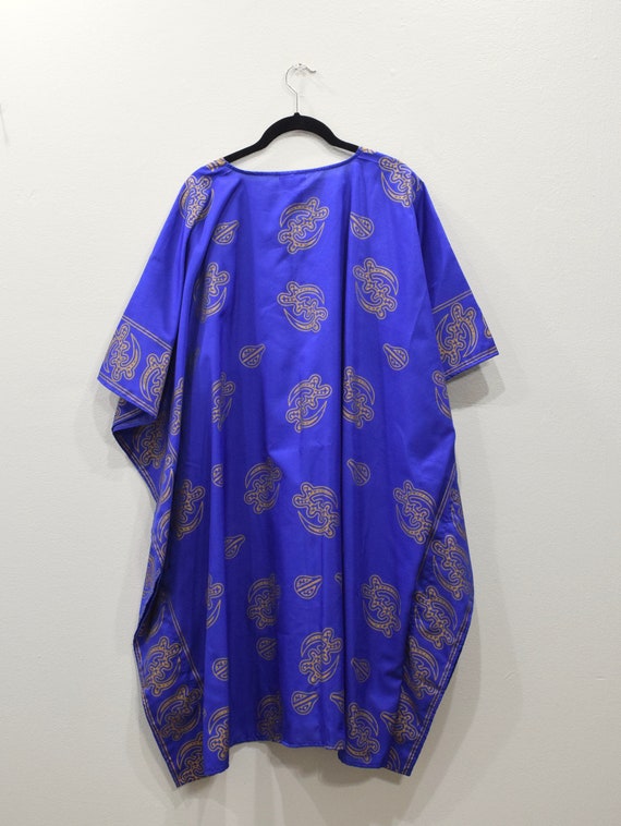 Shirt Royal Blue Dashiki - image 3