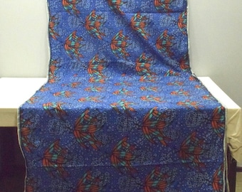 African Blue Cotton Textile