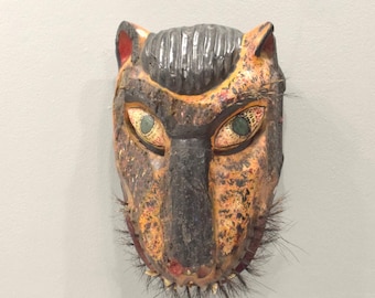 Mexican Leopard Mask Folk La Danza de los Tecuanes Dance