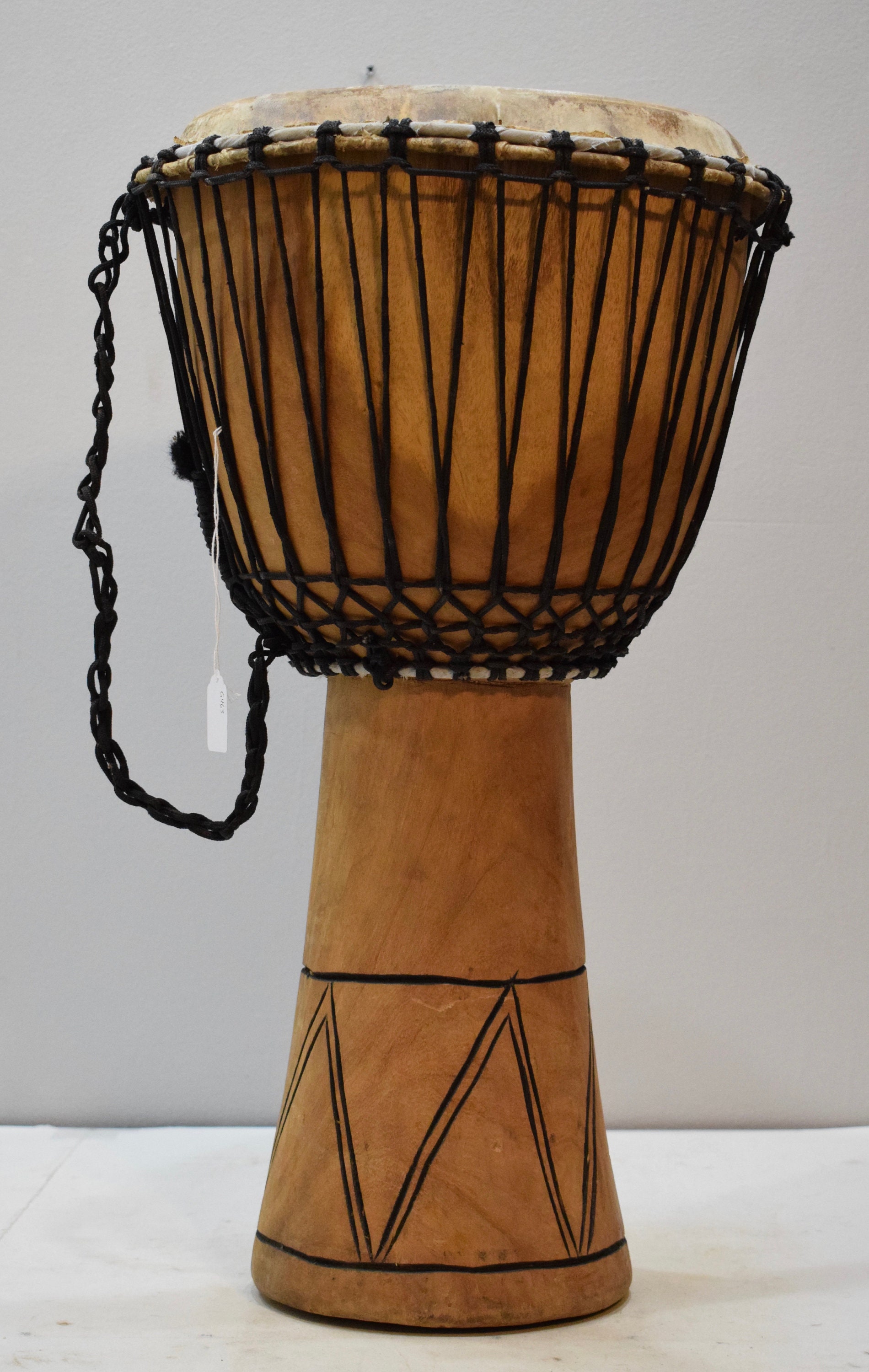 African Drum Djembe Wood West Africa Handmade Musical Vintage Community