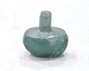 Ancient Roman Glass Bottle