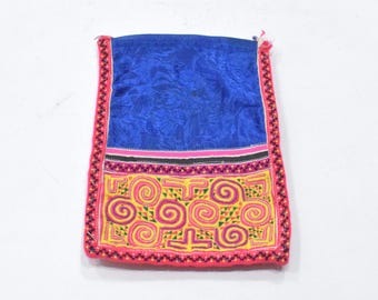 Hmong Hill Tribe Embroidered Vintage Fabric panels