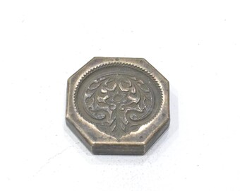 Stamp Die Mold Vintage Bronze Detailed Kuchi Jewelry