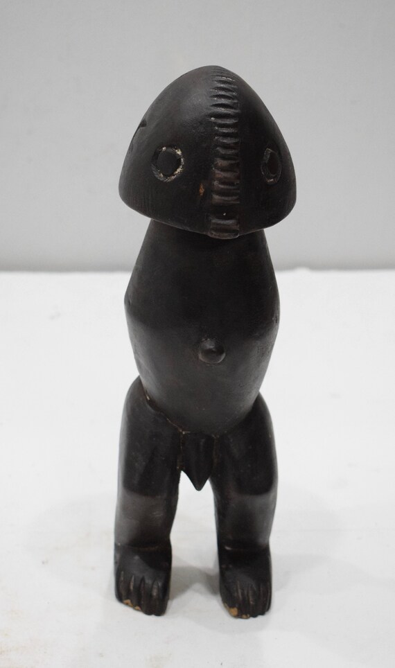 African Statue Zande Tribe Congo Abstract Carved Figure Zande Tribe