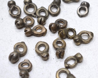 Beads Thailand Silver Seed Pod Beads 14-15mm