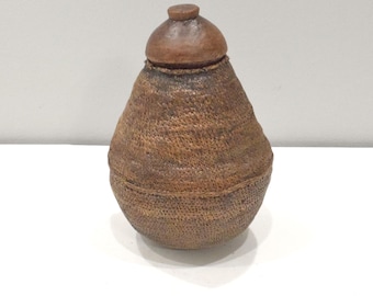 Ethiopian Oromo Tribe Woven Milk Container