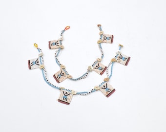 African Fenga/Xhosa Beaded Dance Anklets RSA