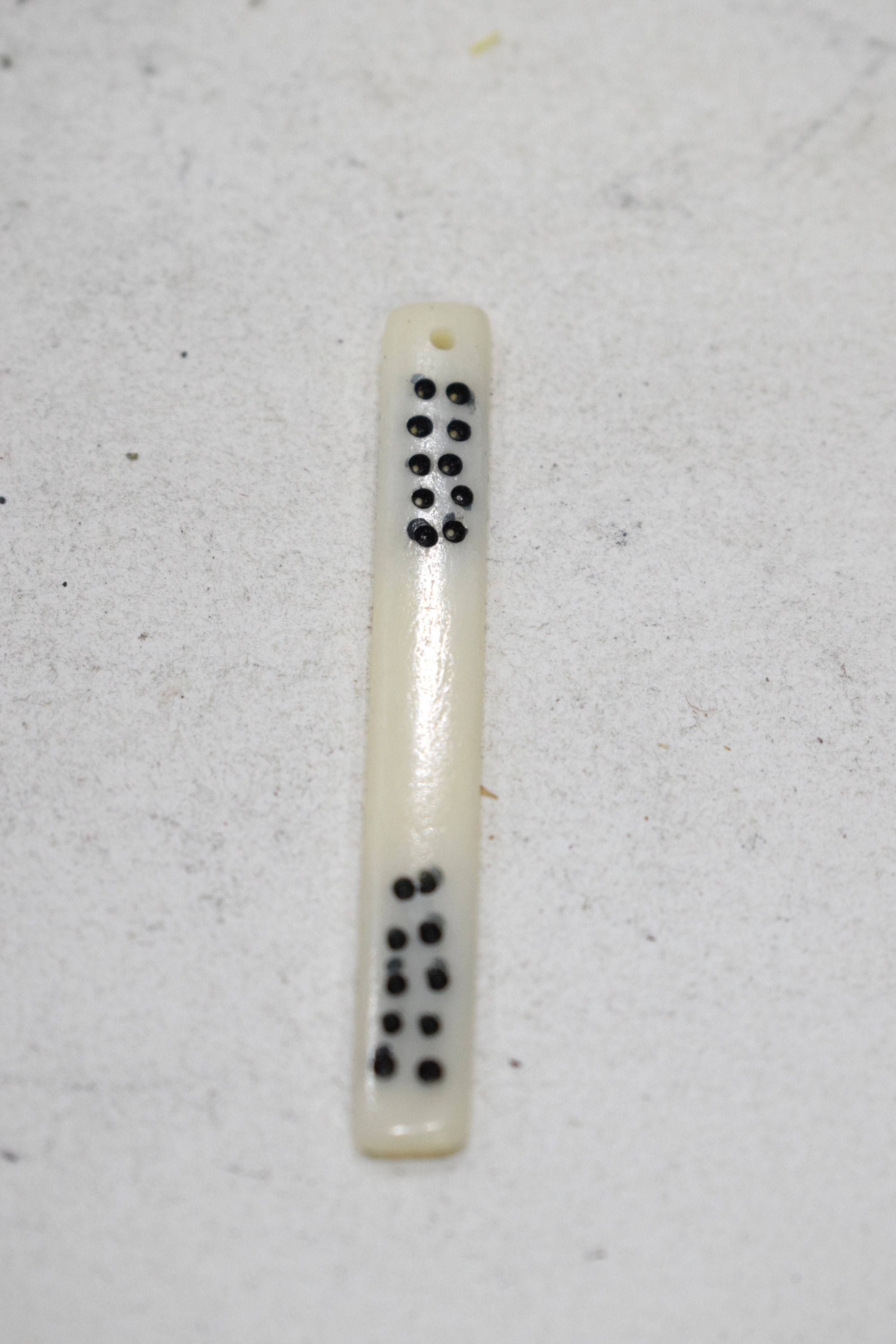 Beads Indonesian Bone Domino Stick Beads 62mm - Etsy UK