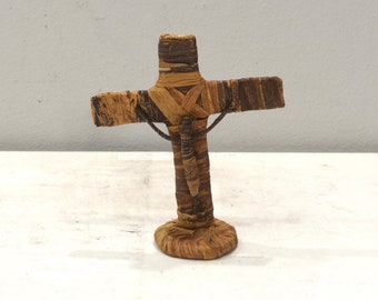 Cross Handmade Banana Fiber Christian Crucifix