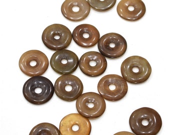 Beads Chinese Serpentine Ring Beads 20mm