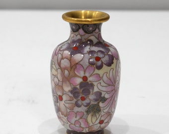 Chinese Cloisonne' 1000 Flower Vase