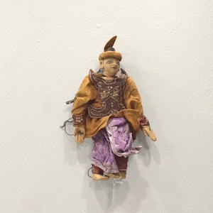 Puppet Marionette Wood Burmese Puppet Folk Art