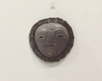 Mask Papua New Guinea Coconut Shell Mask
