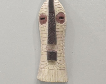 African Mask Songye Male Wood DRC Mask