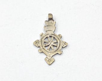Ethiopian Silver Coptic Cross Tuareg Tribe North Africa