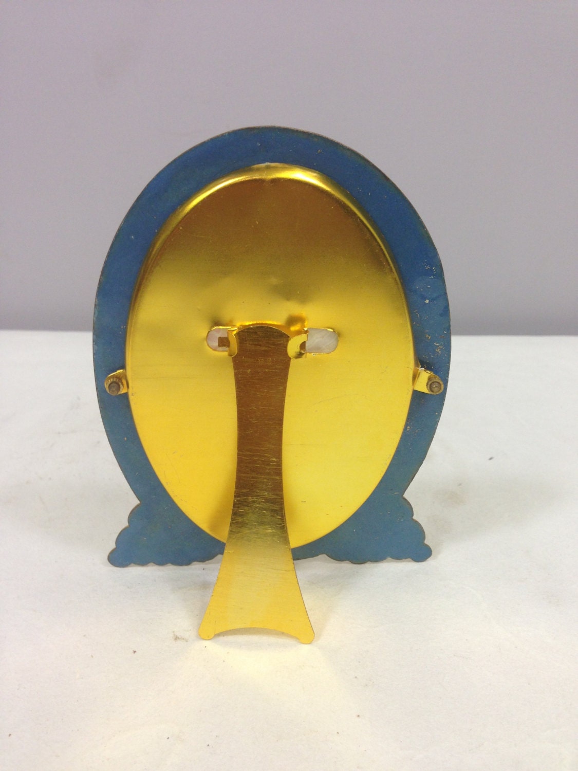 Picture Frames Cloisonne' Floral Brass China Handmade Pictues Keepsakes