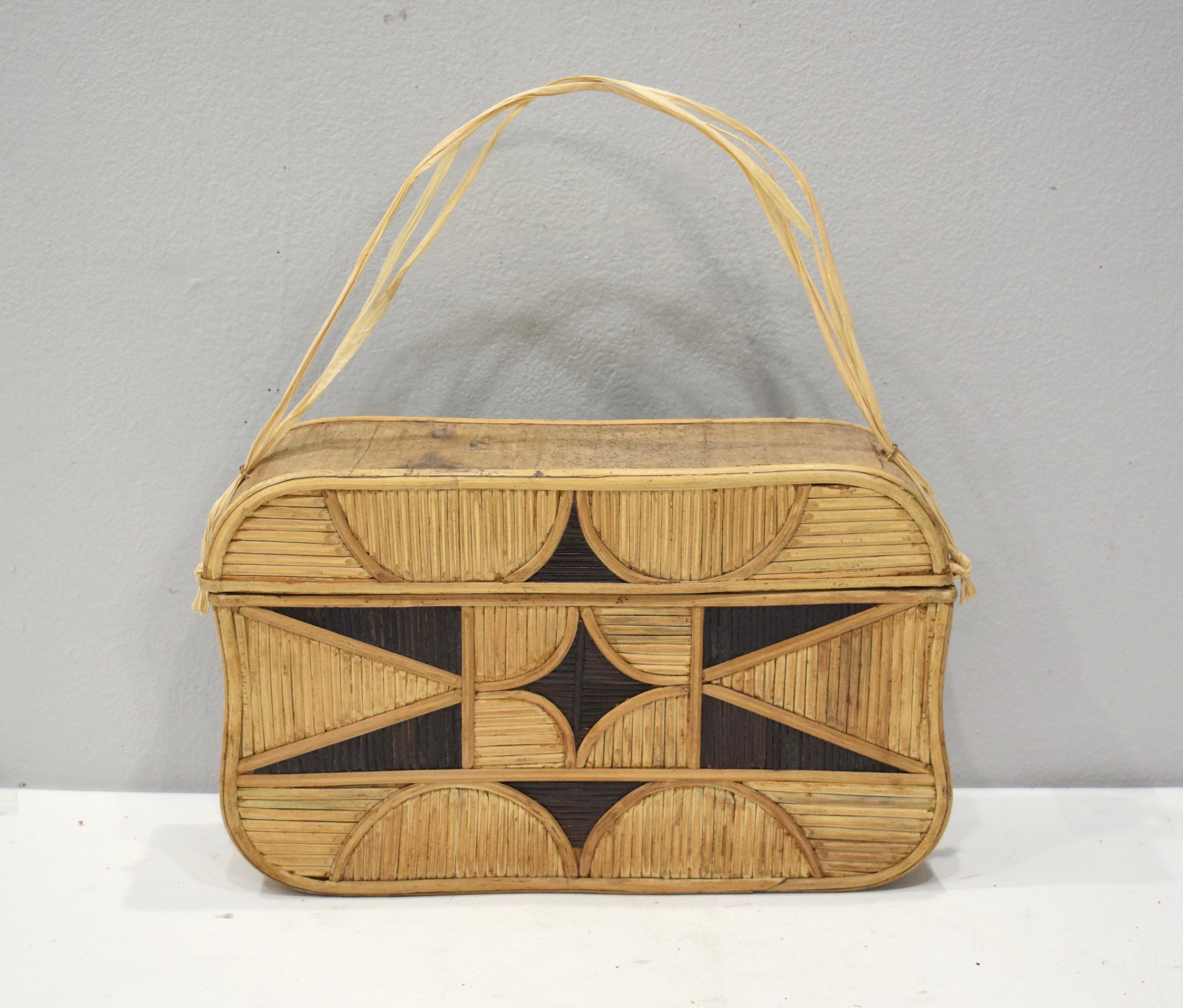 Bamboo purse deals