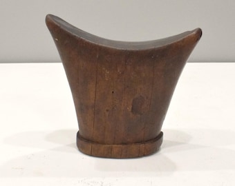 African Headrest Ethiopian Gurage Mens Wood Headrest