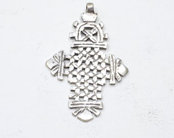 Ethiopian Silver Coptic Cross Tuareg Tribe North Africa