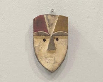 African Mask Punu Tribe Male Passport Mask Gabon