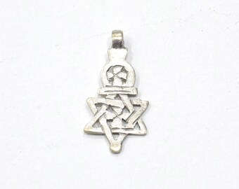 Ethiopian Silver Coptic Cross Tuareg Tribe North Africa