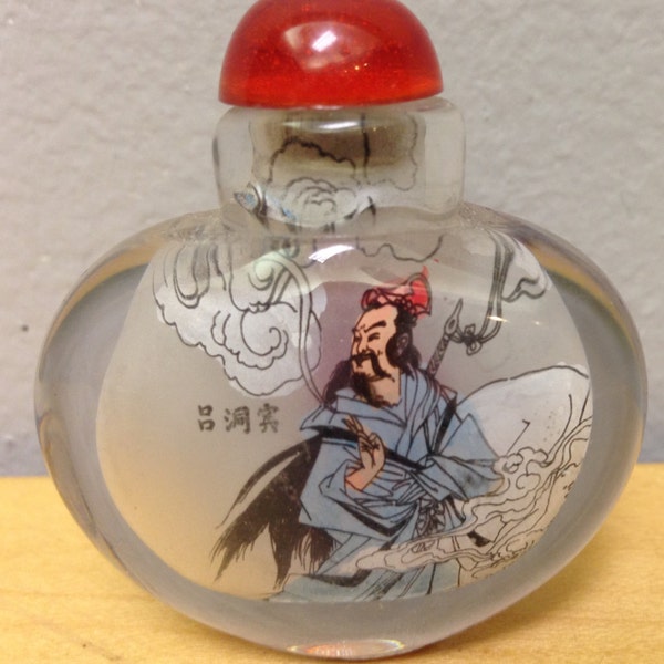 Parfum Flasche Glas China geblasen Glas Pianted Parfüm Flasche handgemachte Handgeblasenes handgemalt Glas Parfüm einzigartig