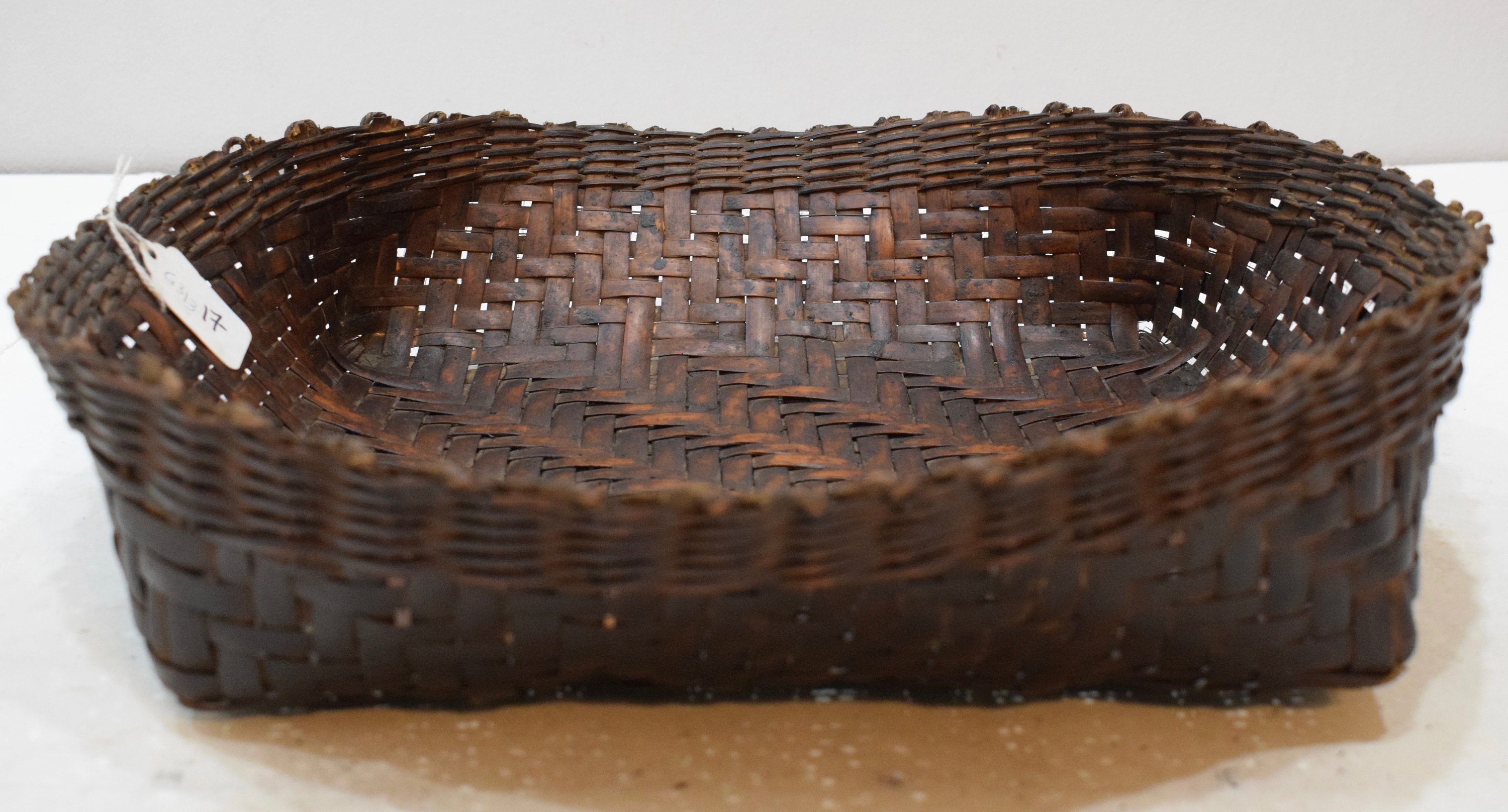 Basket Philippines Ifugao Woven Plate Bowl Rattan Ifugao Rattan Plate