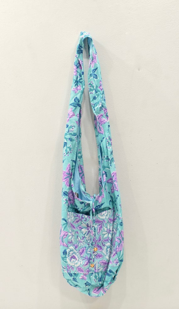 India Shoulder Bag Cotton Hand Sewn Colorful Shou… - image 2