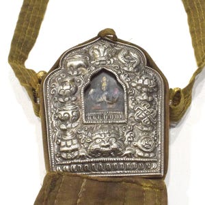 Tibetan Buddhist Ghau Shrine Traveling Prayer Shrine