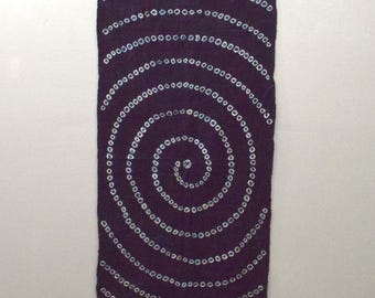 African Indigo Blue Handmade Design Ceremonial Indigo Cloth Mali