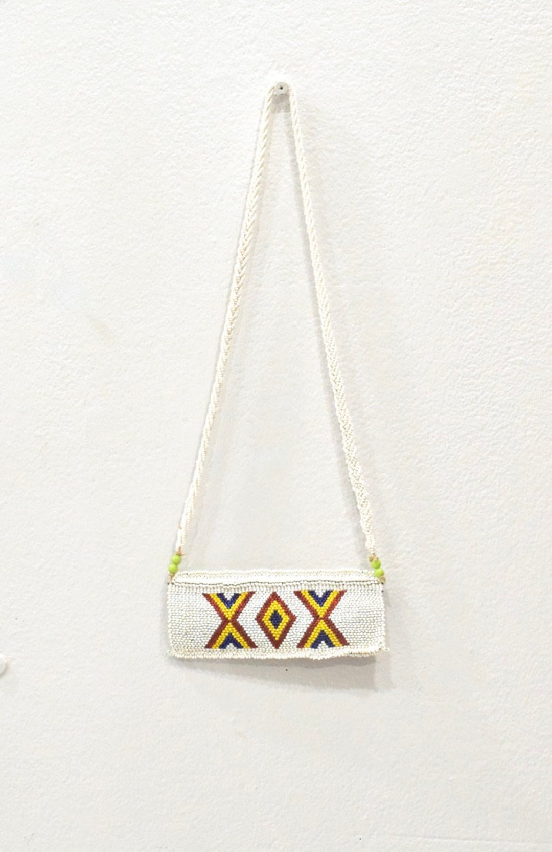 African Zulu Love Letter Beaded Necklace South Africa - Etsy Australia