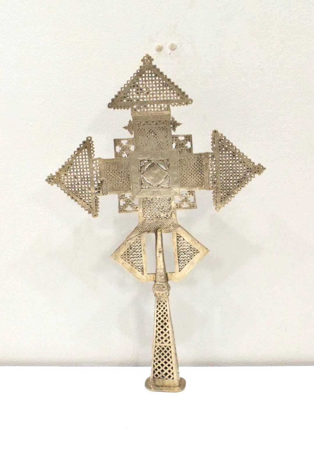 Ethiopian Silver Coptic Specter Cross - Etsy