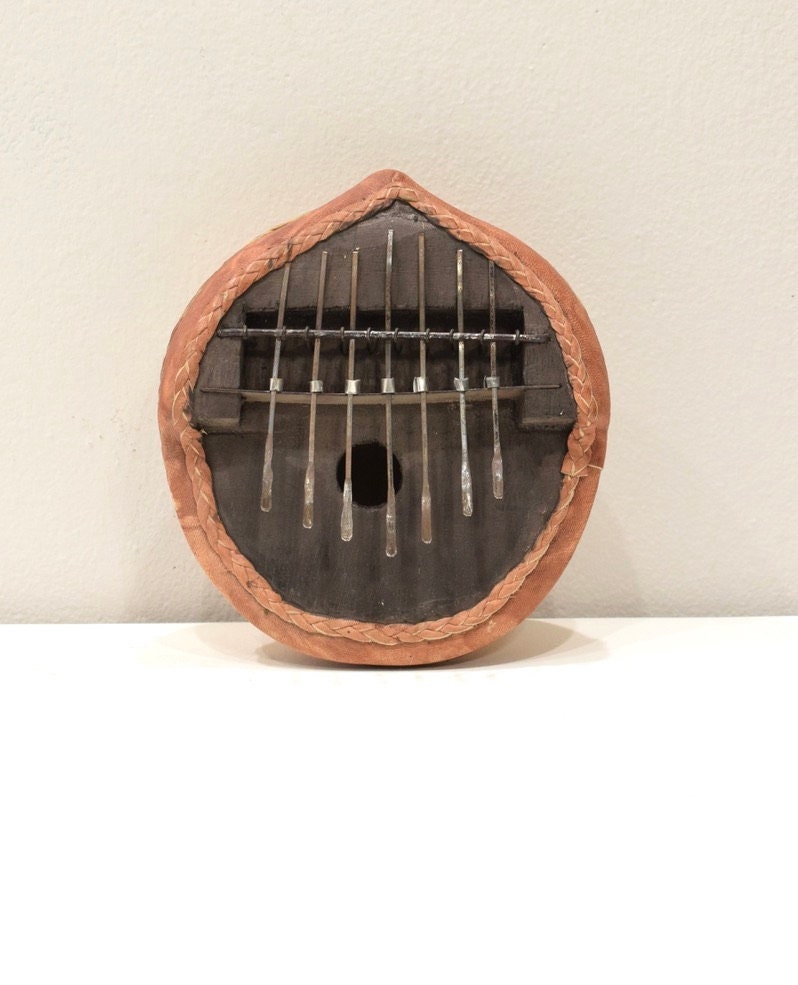 African Gourd Thumb Piano Zulu RSA