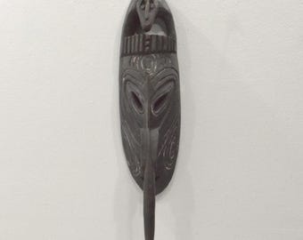 Papua New Guinea Mask Long Nose Ramu River Sepik Area