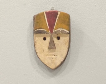 African Punu Tribe Male Passport Mask Gabon