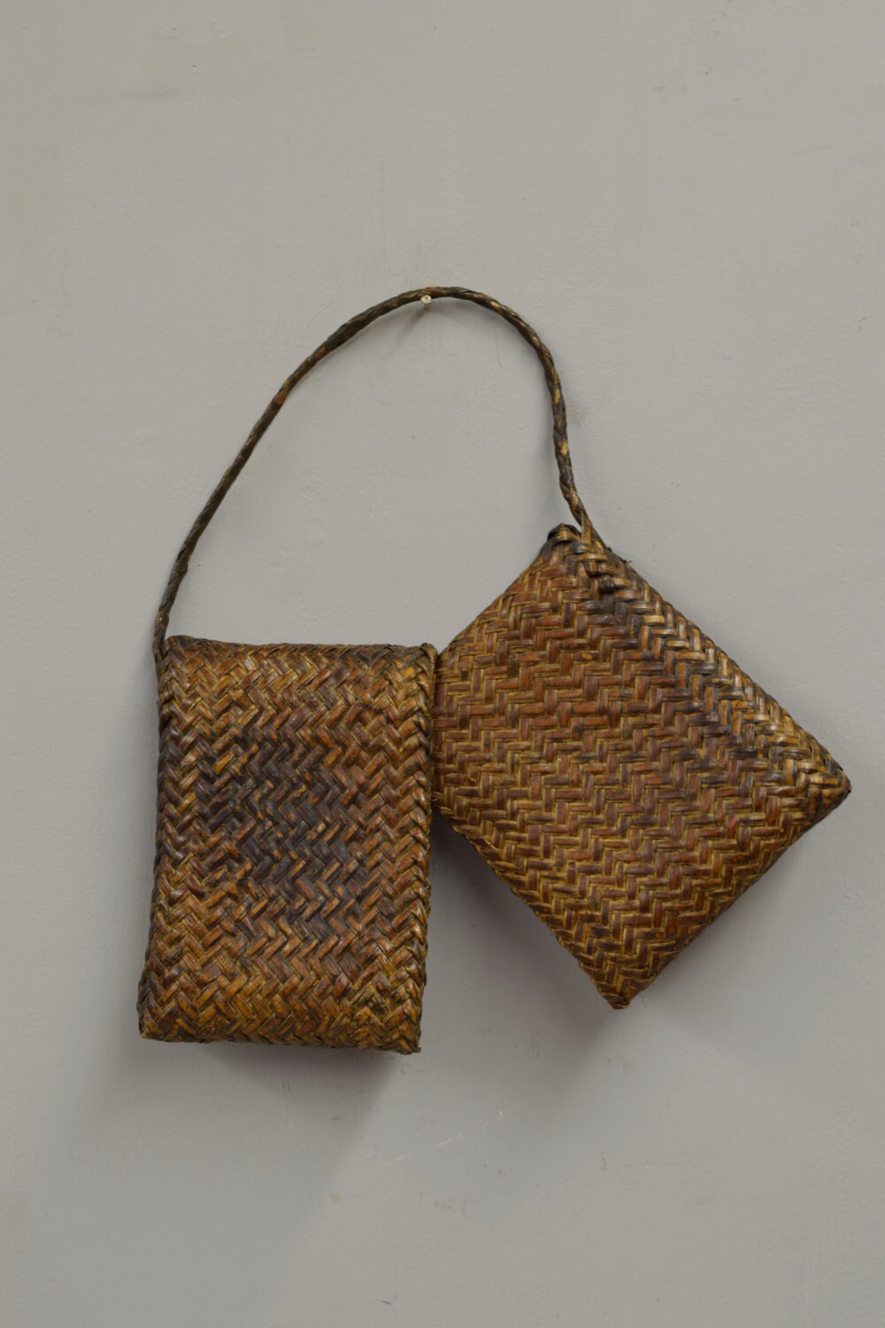 Wallet Money Rattan Woven Ifugao Personal Item Bag Philippines Handmade