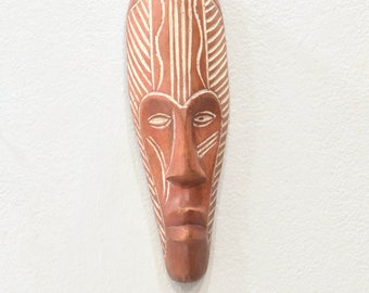 African Fang Tribe Passport Mask Gabon
