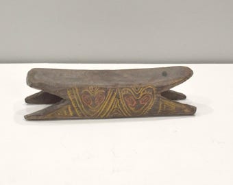 Headrest Papua New GuineaWood Headrest Tribal Pillow