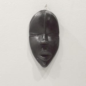 African Dan Burnished Wood Mask Liberia