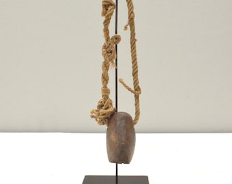 African Wood Camel Charm Somali