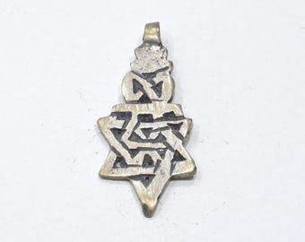 Ethiopian Silver Coptic Cross Tuareg Tribe North Africa