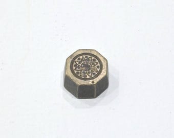 Stamp Die Mold Vintage Bronze Detailed Kuchi Jewelry