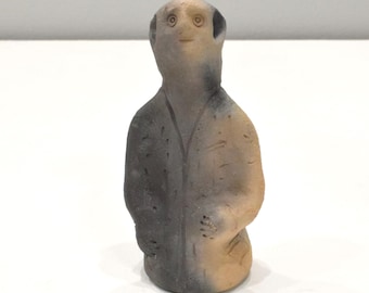 African Clay Ceramic People Statues Kenya