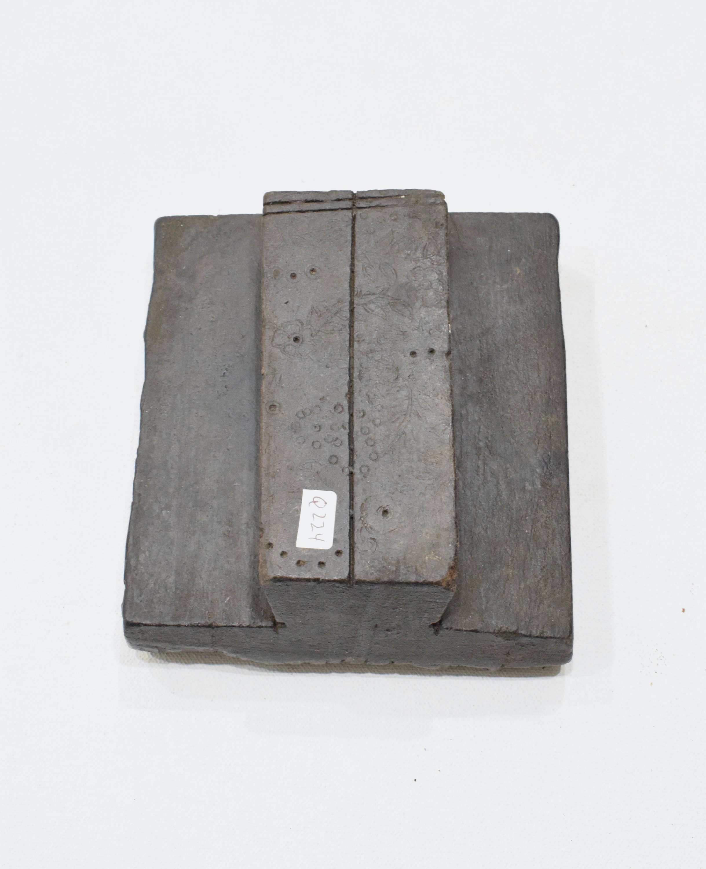 India Wood Block Ink Stamp Hand Carved Design