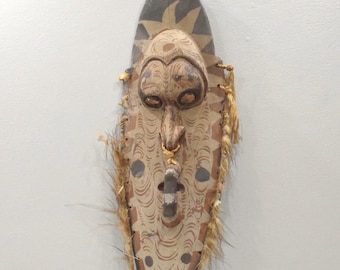 Papua New Guinea Mask Ancestor Mei Iatmul Dance Mei Mask