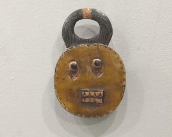 African Goli Passport Mask Akan Tribe