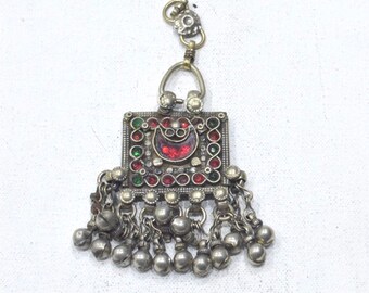 Middle Eastern Silver Kuchi Pendant